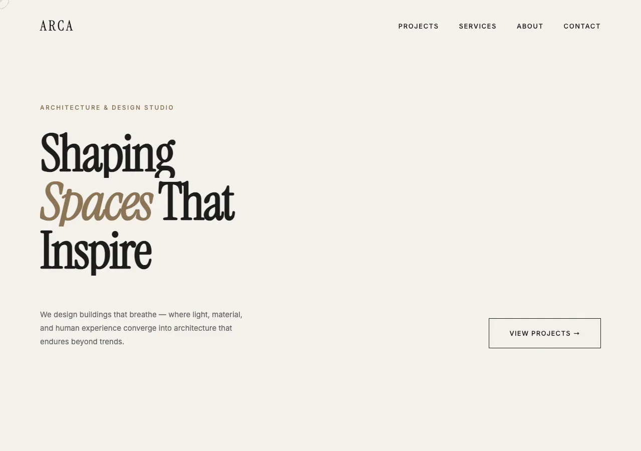 architecture-studio preview