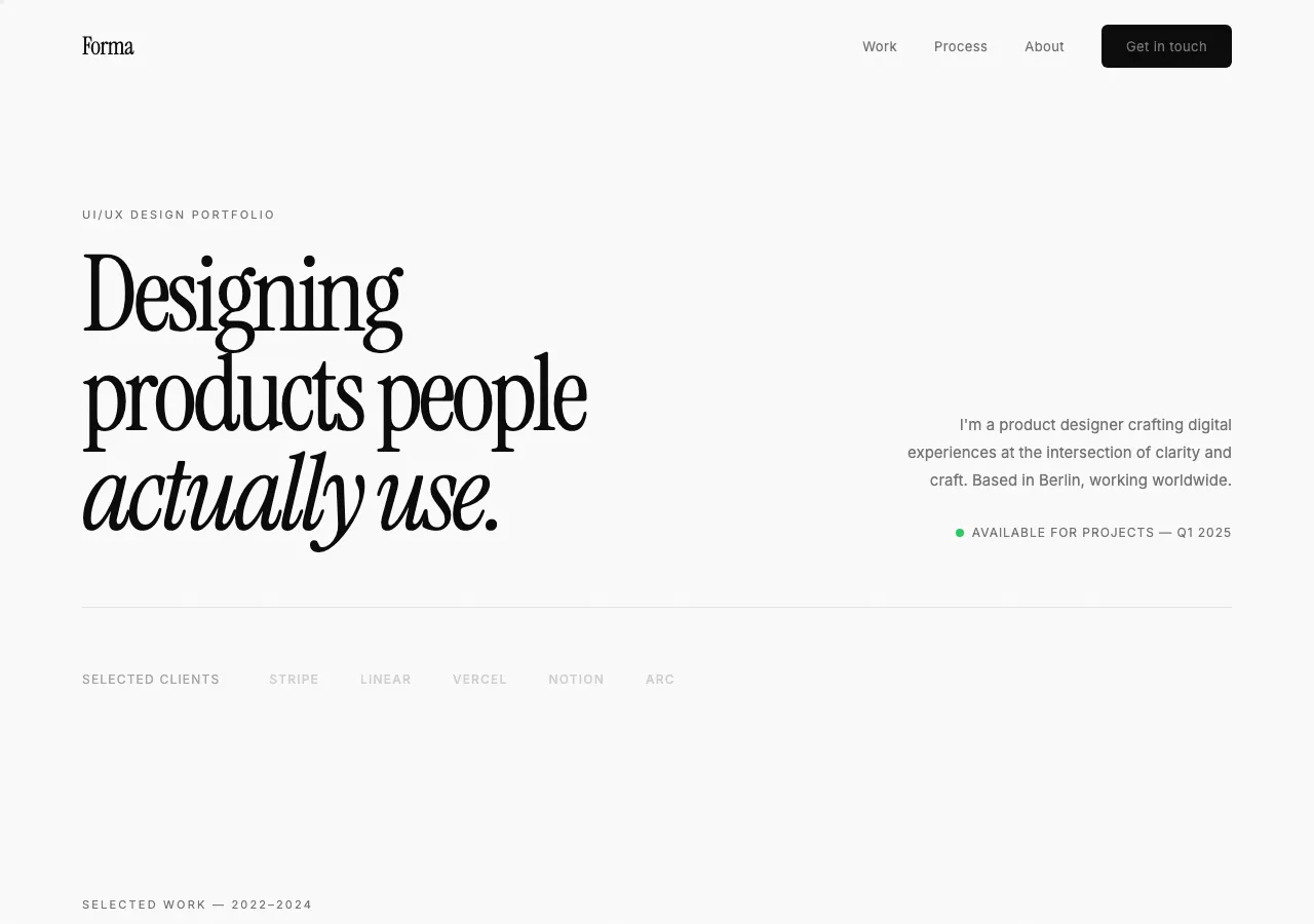 design-portfolio preview