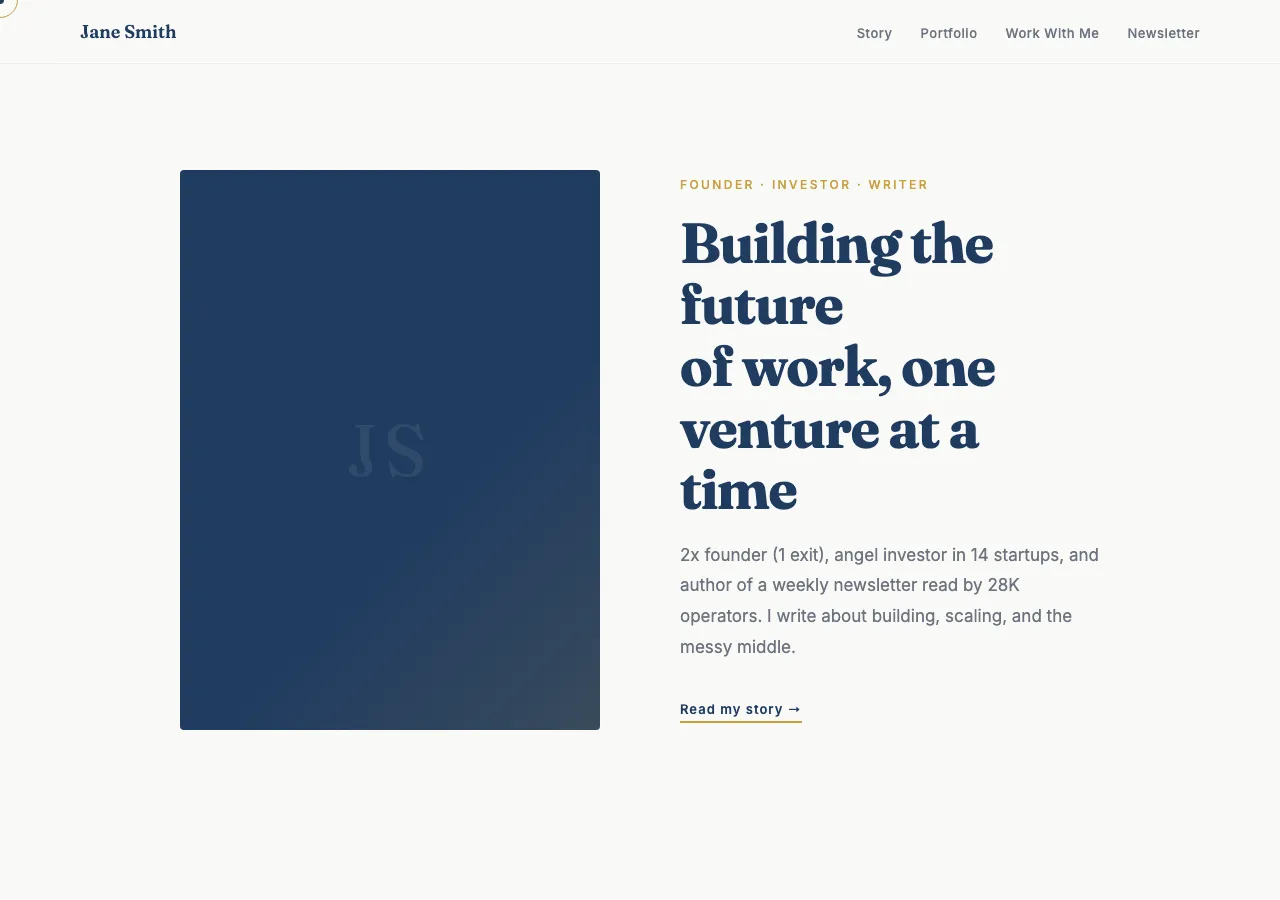 founder-personal preview