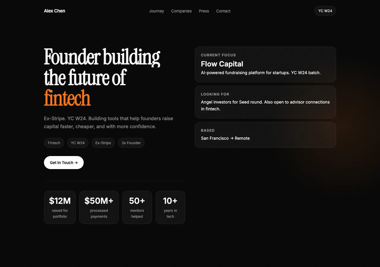 founder-portfolio preview