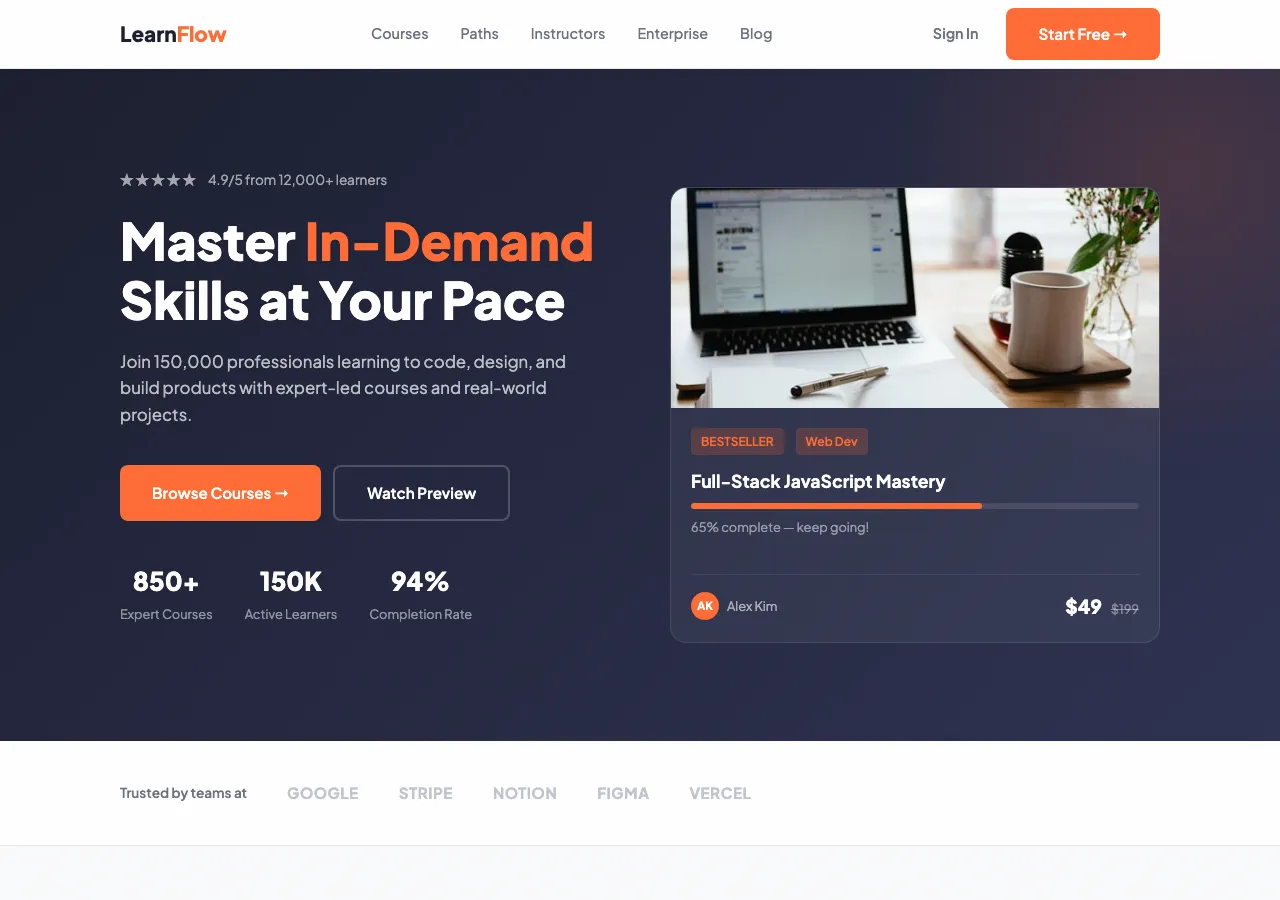 online-course preview
