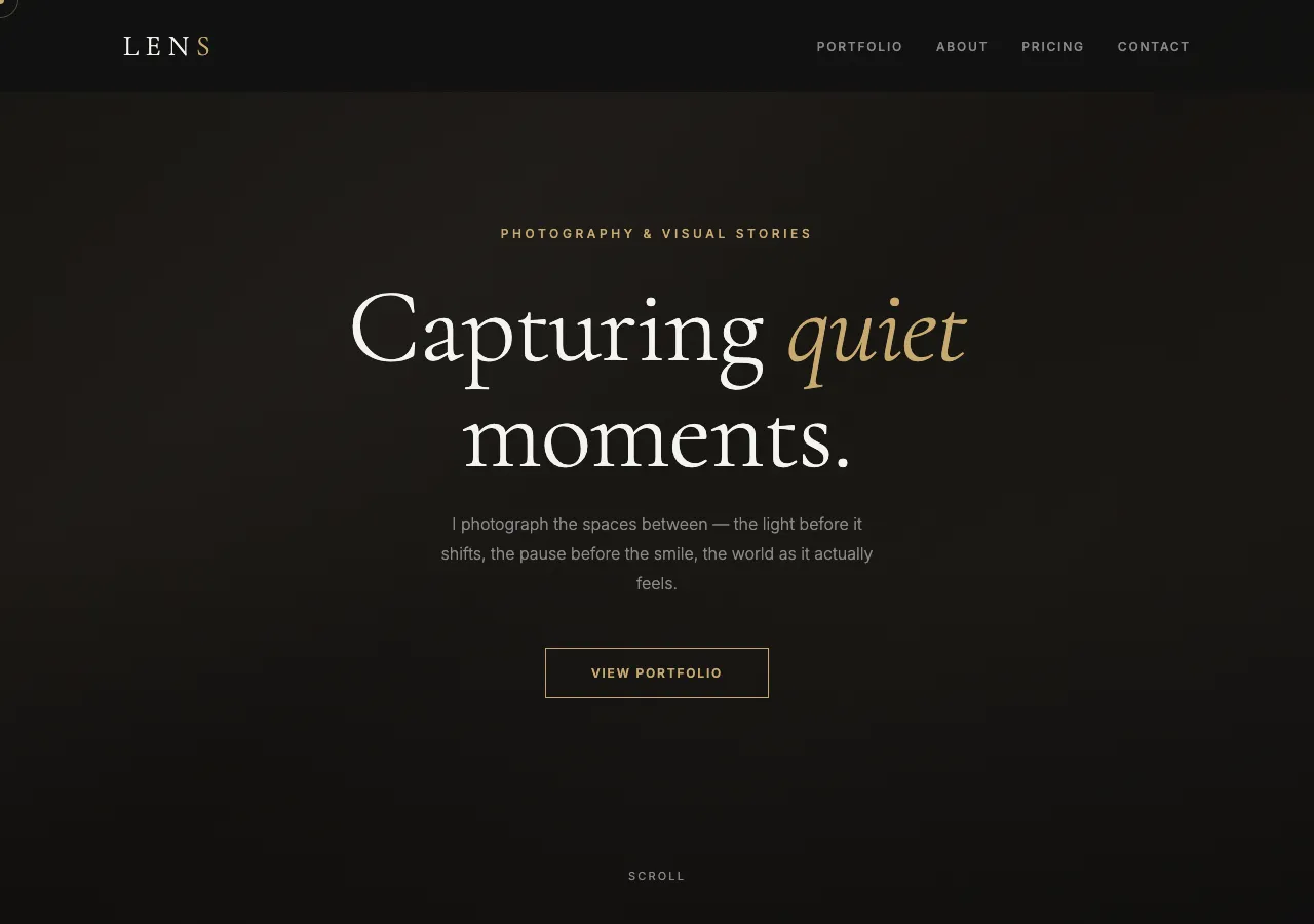 photographer-portfolio preview